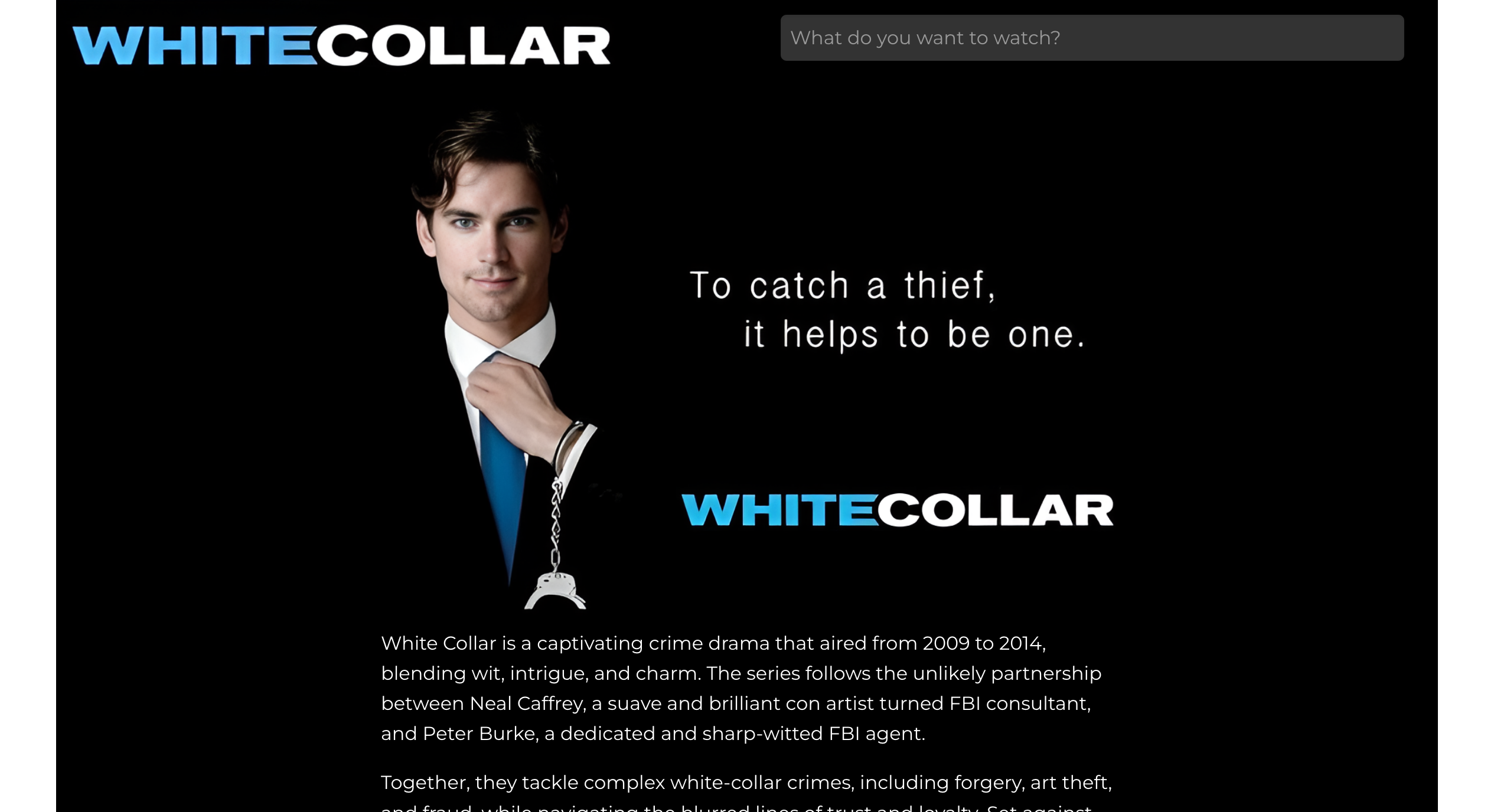 White Collar Database